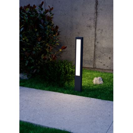 Redo 90125 - LED-Außenleuchte DOLMEN LED/12,44W/230V IP54 Anthrazit