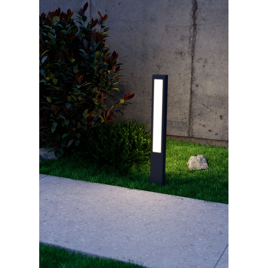 Redo 90125 - LED-Außenleuchte DOLMEN LED/12,44W/230V IP54 Anthrazit