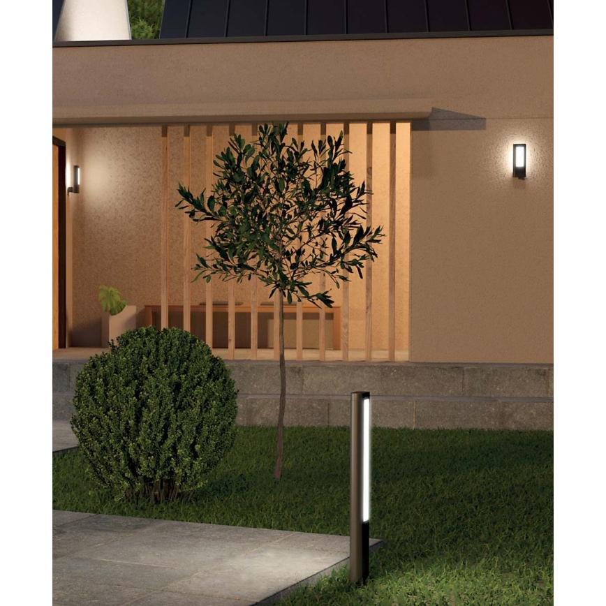 Redo 90125 - LED-Außenleuchte DOLMEN LED/12,44W/230V IP54 Anthrazit