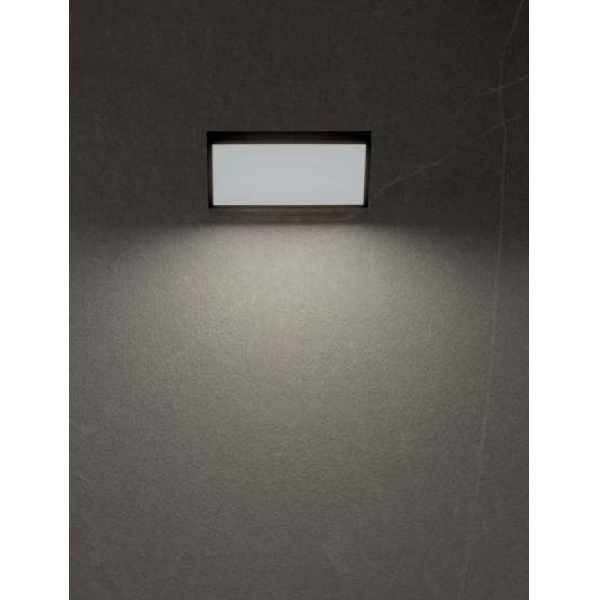 Redo 90159 - LED Außenwandleuchte MAKO 1xLED/12W/230V IP65
