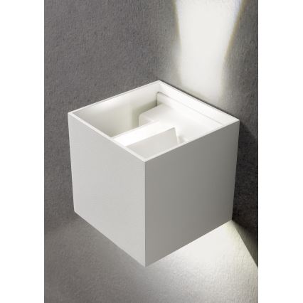 Redo 90294 - LED Außenwandleuchte VARY 2xLED/10W/230V 3000K IP54 weiß