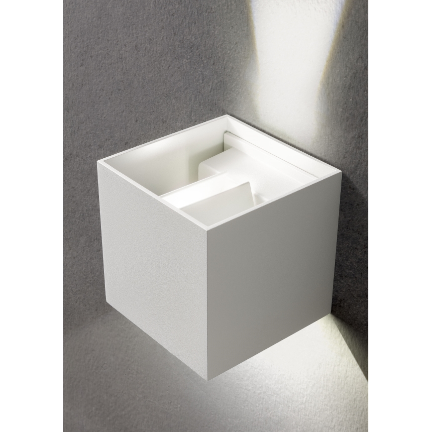 Redo 90294 - LED Außenwandleuchte VARY 2xLED/10W/230V 3000K IP54 weiß