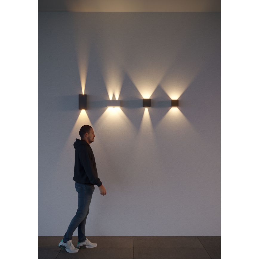 Redo 90300 - LED Außenwandleuchte VARY 4xLED/5W/230V 3000K IP54 weiß