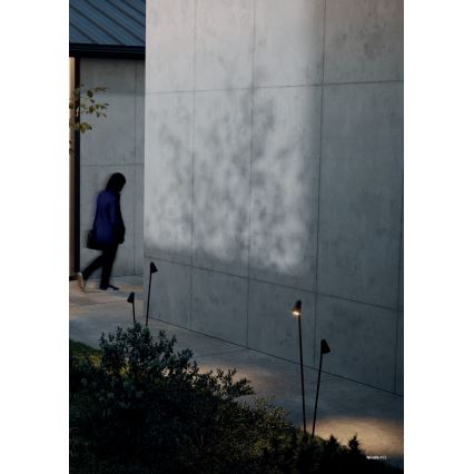 Redo 90711 - LED-Außenleuchte NIVALIS 2xLED/6,9W/230V 3000K 110 cm IP65 Anthrazit