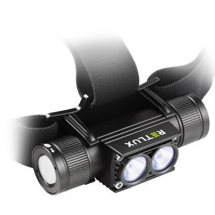 LED Wiederaufladbare Aluminium Stirnlampe LED/2600 mAh IP66