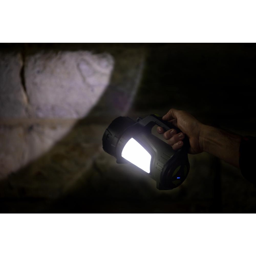 Retlux - LED-Dimmbare Außen-Akku-Leuchte mit Powerbank LED/21W/4400 mAh IP44