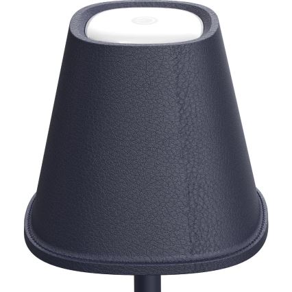 LED Dimmbares wiederaufladbares Tischlicht LED/3W/1800 mAh Dunkelblau