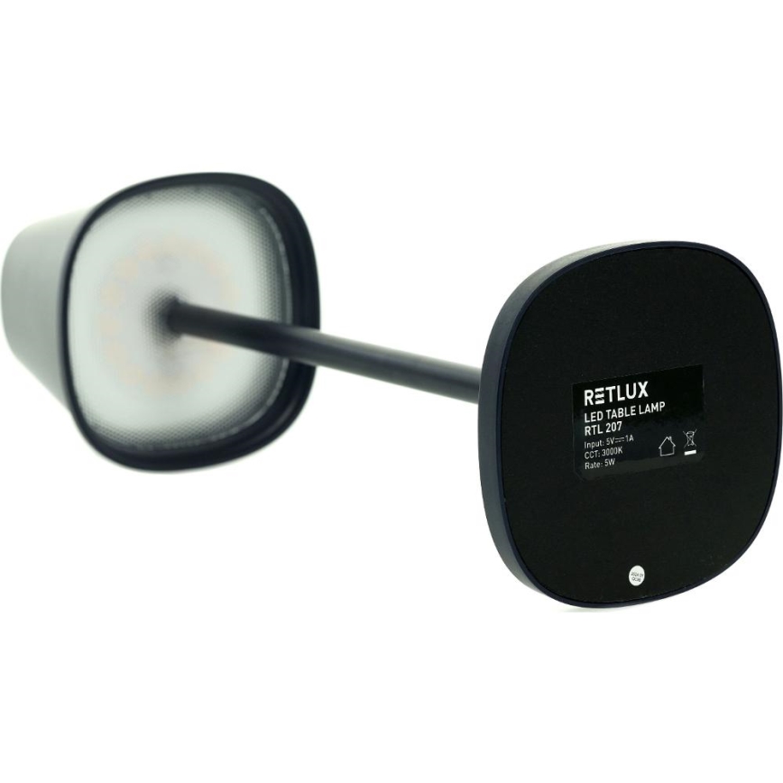 LED Dimmbares wiederaufladbares Tischlicht LED/3W/1800 mAh Dunkelblau