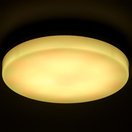 LED RGBW dimmbare Badezimmer-Deckenleuchte LED/20W/230V Wi-Fi IP44 weiß
