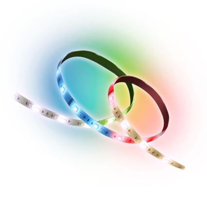 LED RGBW intelligentes dimmbares Band 5m LED/230V 2700-6500K Wi-Fi Tuya + Fernbedienung
