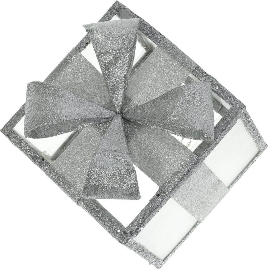 LED Weihnachtsdekoration LED/2xAA 15 cm Geschenk