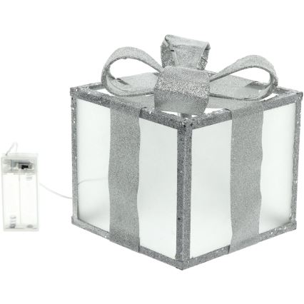LED Weihnachtsdekoration LED/2xAA 15 cm Geschenk