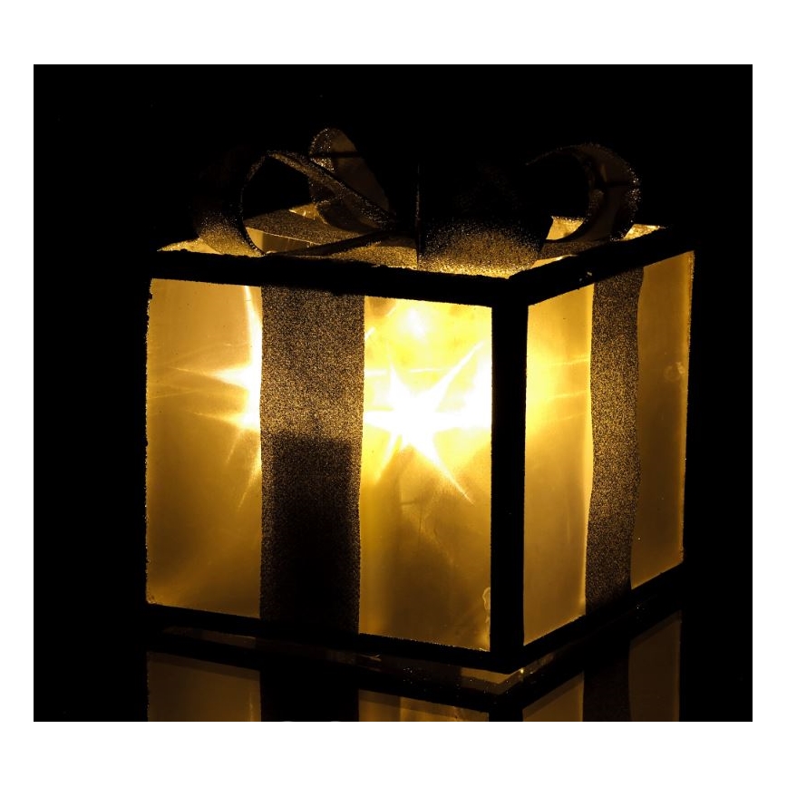 LED Weihnachtsdekoration LED/2xAA 20 cm Geschenk