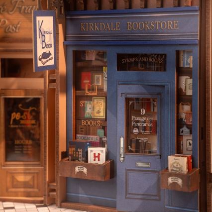 RoboTime - 3D LED-Puzzle Buchstütze Treffen in der Bücherpassage 2xAAA