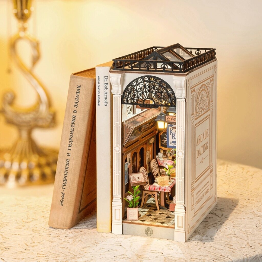 RoboTime - LED-Buchstütze Büchertreffen in der Arkade 2xAAA