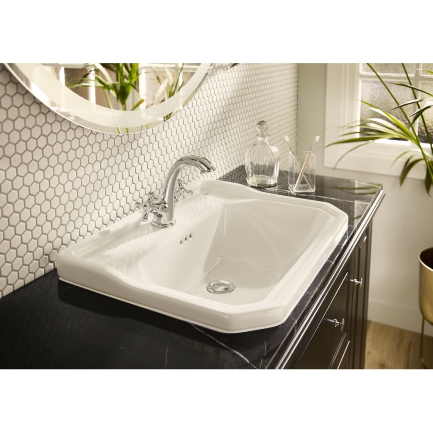 Roca A3270A5000 - Einbauwaschbecken CARMEN 60x45 cm Keramik/weiß