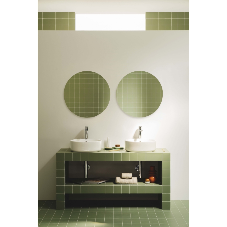 Roca A3270MJ000 - Aufsatzwaschbecken GAP d 39 cm Keramik/weiß