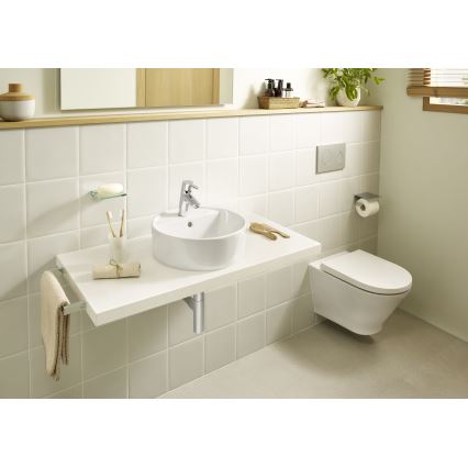 Roca A3270MJ000 - Aufsatzwaschbecken GAP d 39 cm Keramik/weiß