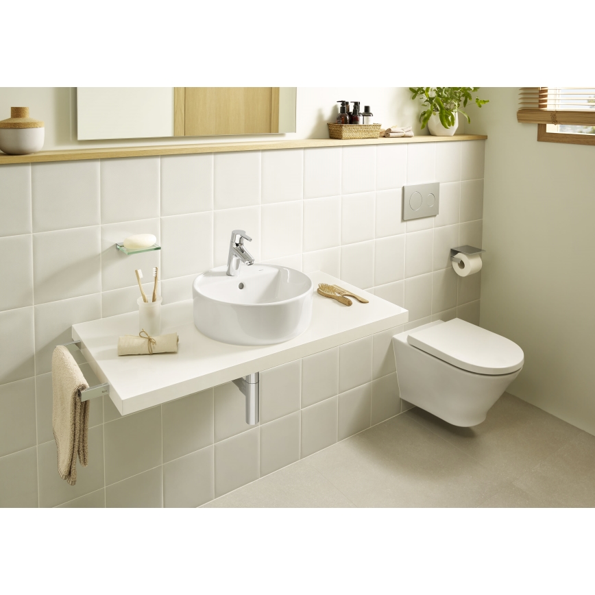 Roca A3270MJ000 - Aufsatzwaschbecken GAP d 39 cm Keramik/weiß