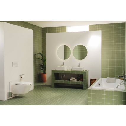 Roca A3270ML000 - Aufsatzwaschbecken GAP 39x37 cm Keramik/weiß