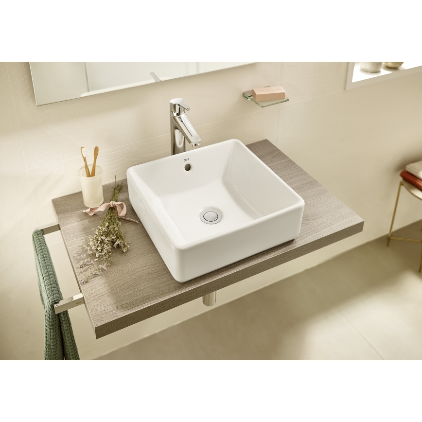 Roca A3270ML000 - Aufsatzwaschbecken GAP 39x37 cm Keramik/weiß