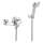Roca A5A0125C02 - Badewannen-Set mit Armatur VICTORIA glänzendes Chrom