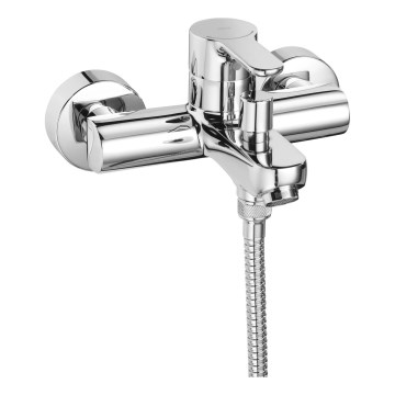 Roca A5A0209C00 - Badewannenarmatur L20 glänzendes Chrom