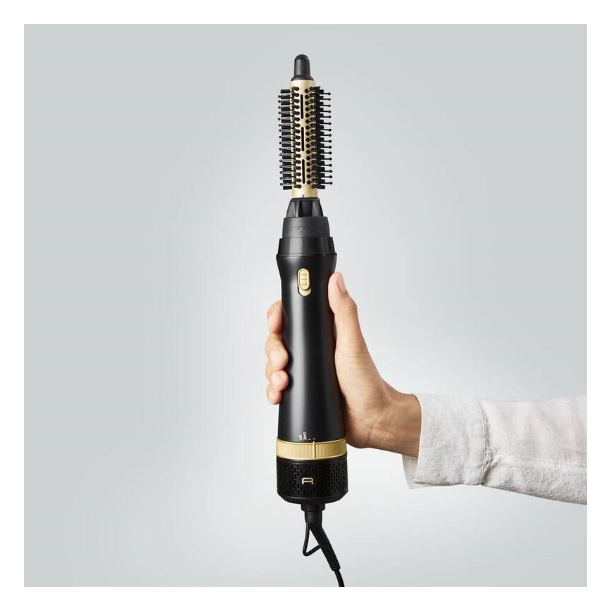 Rowenta - Heißluftbürste EXPRESS STYLE 800W/230V schwarz/gold