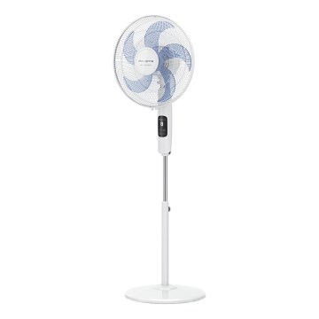 Rowenta - Standventilator TURBO SILENCE 55W/230V 147 cm weiß + Fernbedienung