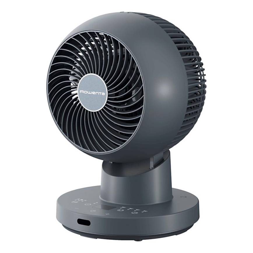 Rowenta - Tischventilator TURBO SWIFT COMPACT 230V blau + Fernbedienung