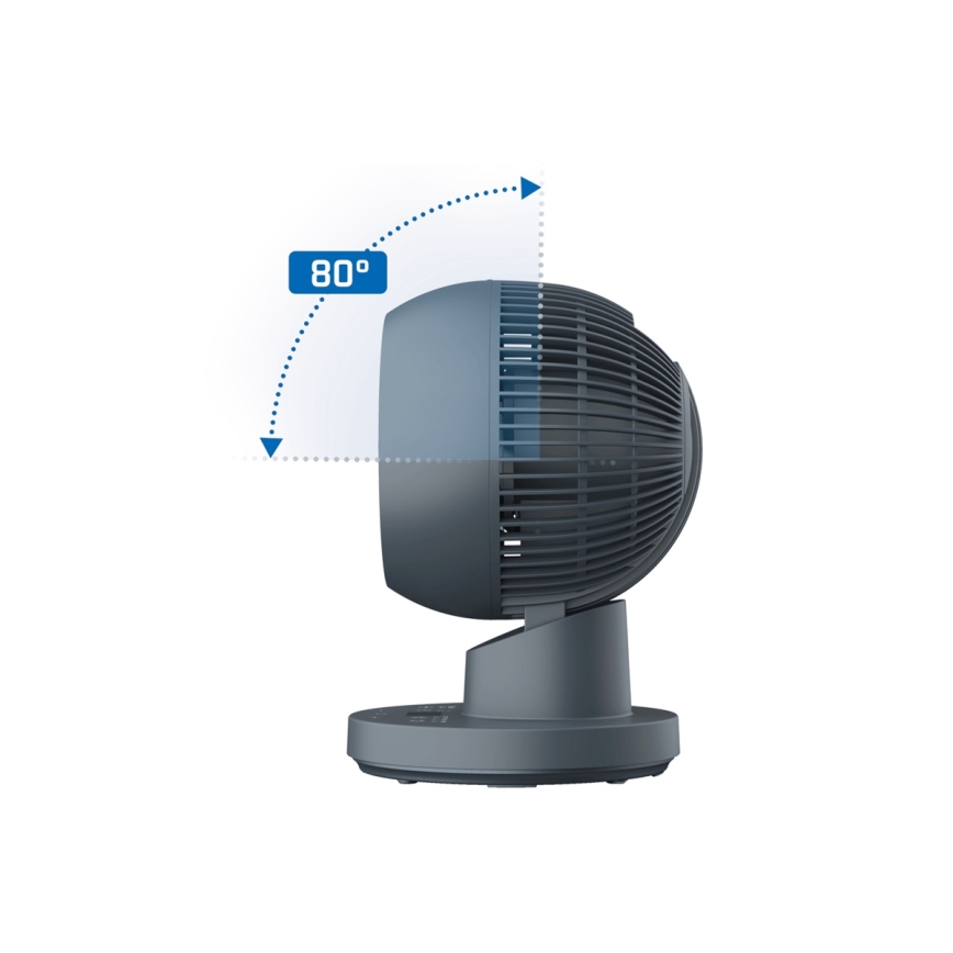 Rowenta - Tischventilator TURBO SWIFT COMPACT 230V blau + Fernbedienung