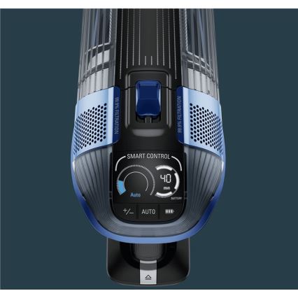 Rowenta - Akku-Staubsauger mit Wischfunktion X-FORCE FLEX ANIMAL AQUA AUTO 3in1 480W/32,4V 2500 mAh blau