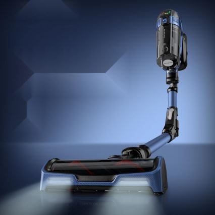 Rowenta - Akku-Staubsauger mit Wischfunktion X-FORCE FLEX ANIMAL AQUA AUTO 3in1 480W/32,4V 2500 mAh blau
