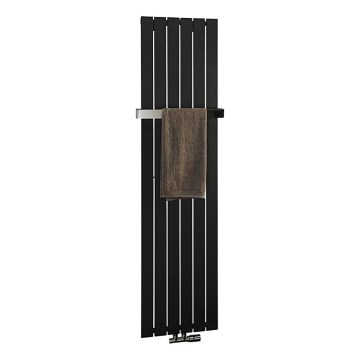 Sapho - Badheizkörper COLONNA 910W/230V 45x180 cm schwarz