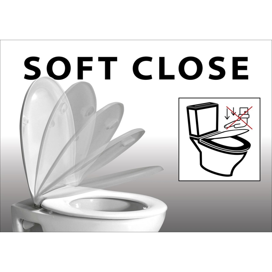 Sapho - WC-Sitz LISA SoftClose weiß