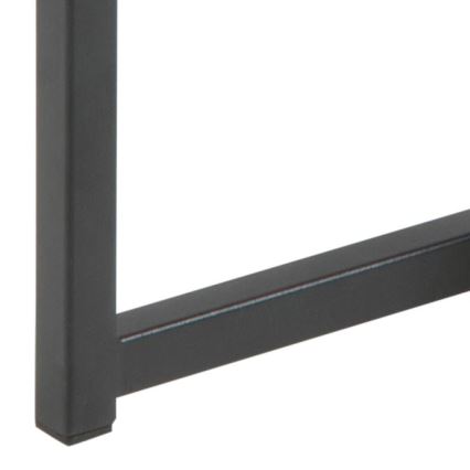 Set aus 2 Couchtischen SARON Eiche/Schwarz