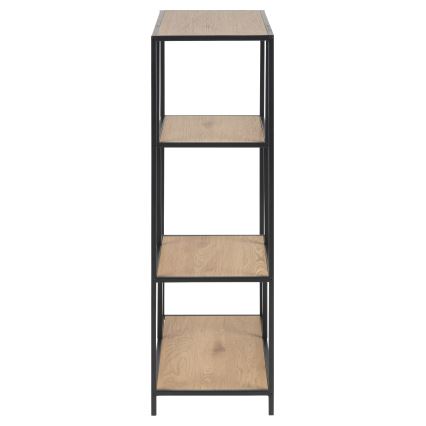 SARON Bücherregal Eiche/Schwarz