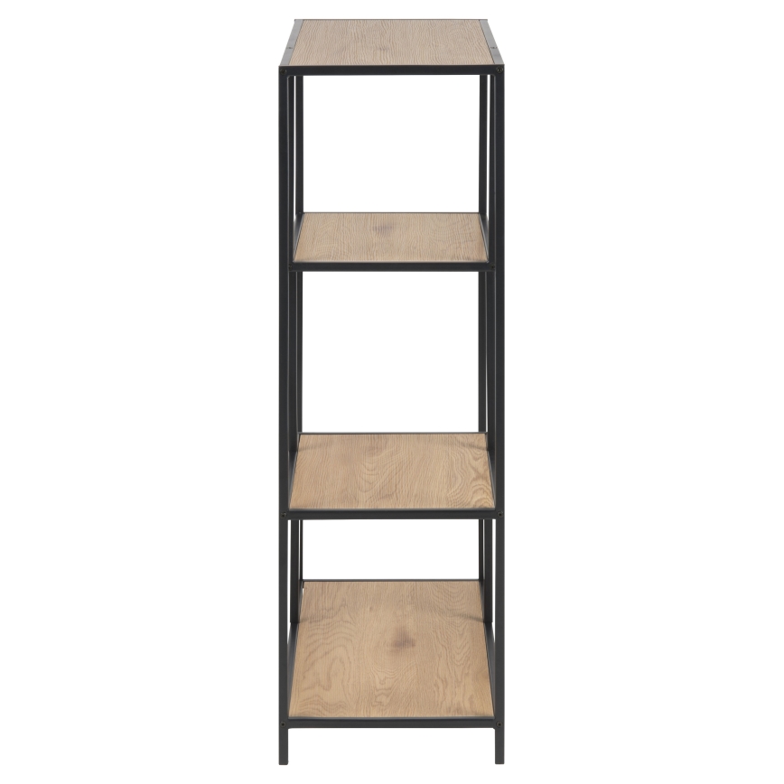 SARON Bücherregal Eiche/Schwarz