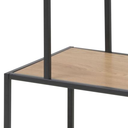 SARON Bücherregal Eiche/Schwarz