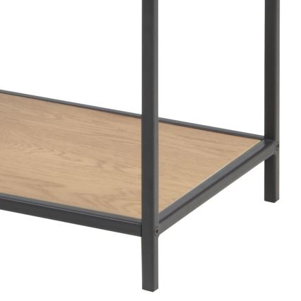 SARON Bücherregal Eiche/Schwarz