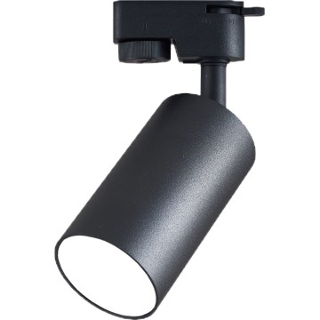 Schienenstrahler für 1-phasiges Stromschienensystem 1xGU10/10W/230V schwarz