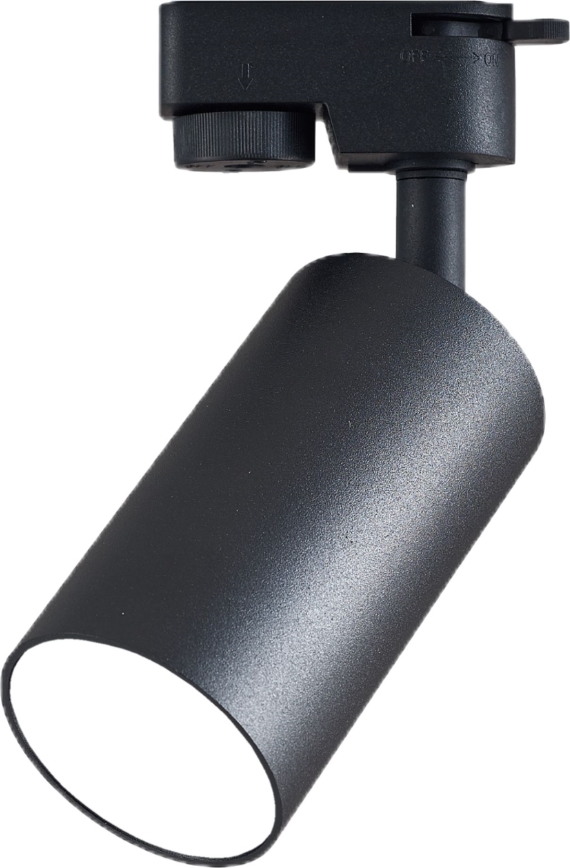 Schienenstrahler für 1-phasiges Stromschienensystem 1xGU10/10W/230V schwarz