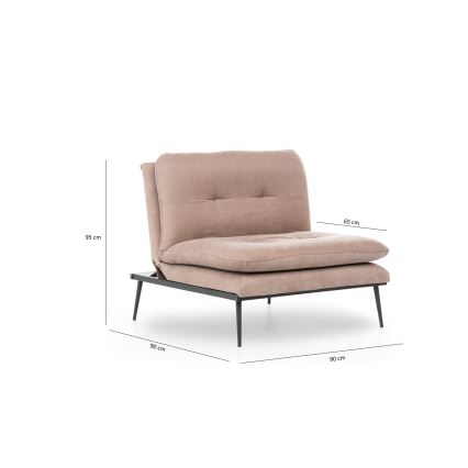 Schlafsessel SPEAKY, braun