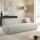 Schlafsofa PRATO – ausklappbar, 3‑Sitzer mit Stauraum, beige