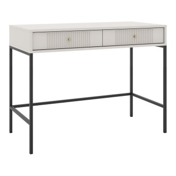 Schminktisch LUE Beige/Schwarz
