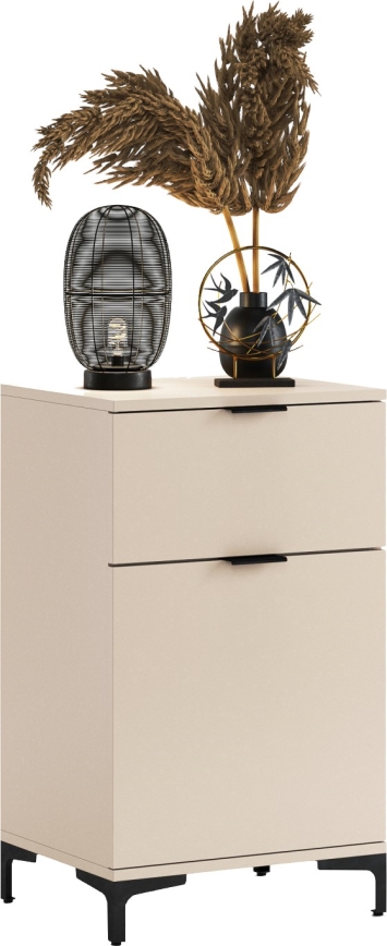 Schrank mit Schublade LORA beige