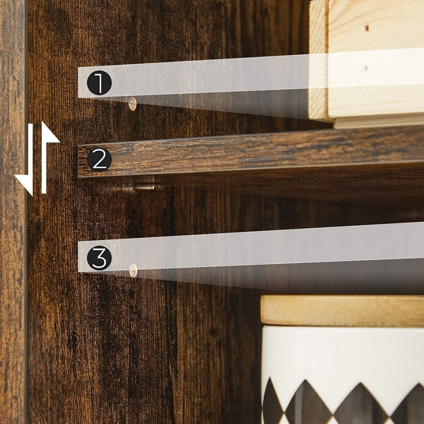 Schrank RENE, braun