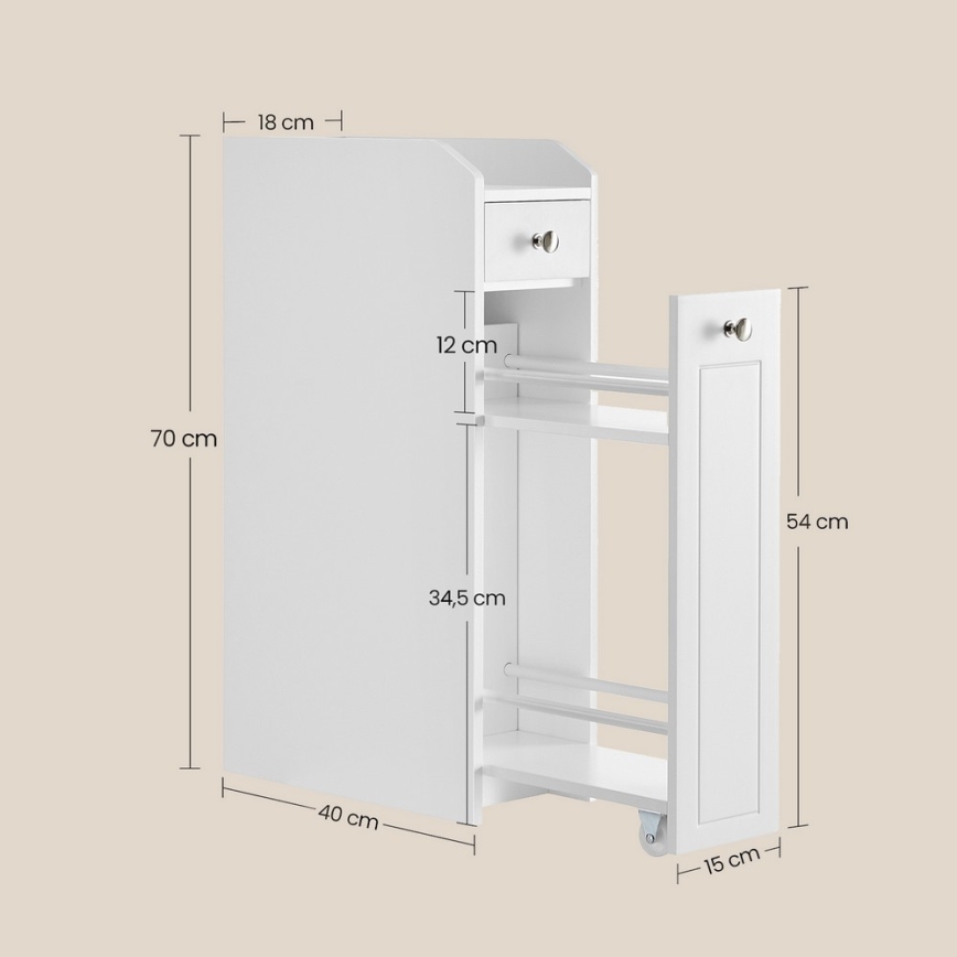 Schrank ZURI weiß