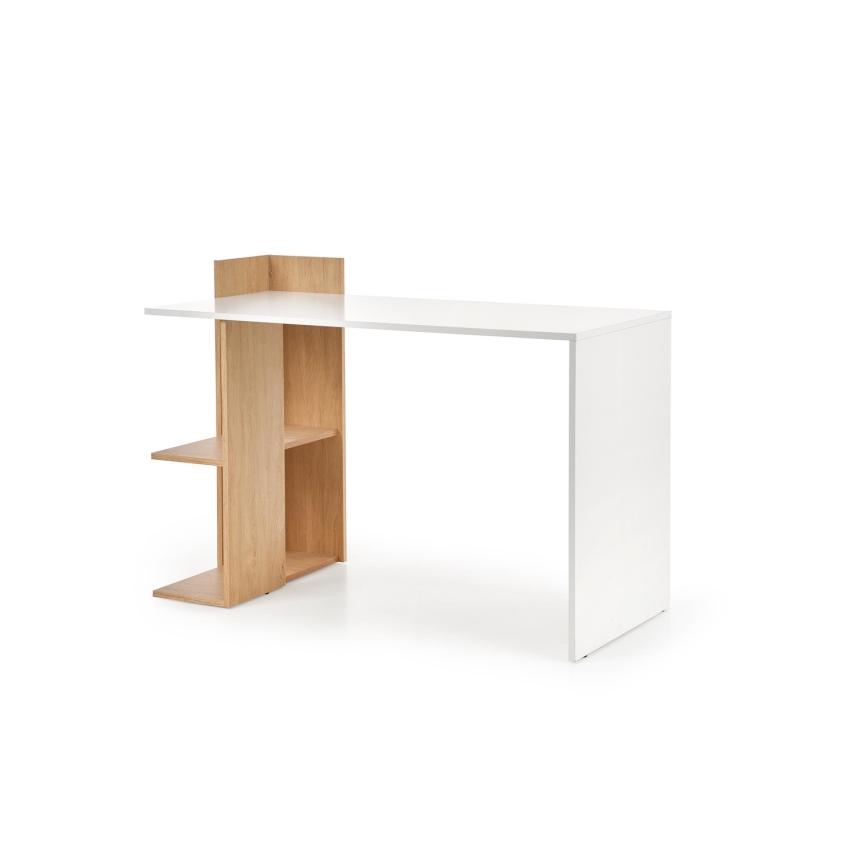 Schreibtisch COZYRA Eiche/Weiß