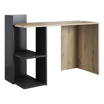 Schreibtisch MARLO Artisan-Eiche/Anthrazit